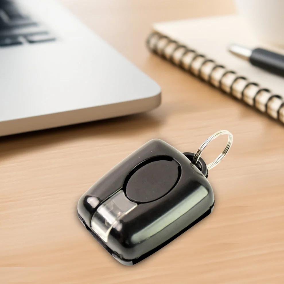Mini LED Torch Keychain 1Pc – Compact Key Ring Flashlight with Push Button Switch for Emergency, Travel, and Daily Use Description
