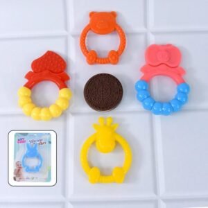 Silicone Baby Teething Toy β Soft, BPA-Free Relief for Infants