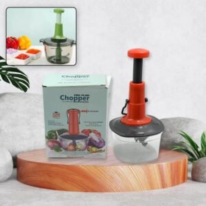 Manual Hand Press 1Pc Vegetable Chopper (650ML)