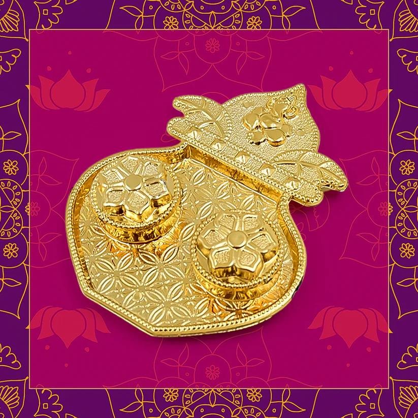 Kalash Shape Plastic Rakasha Bandhan Special Puja Thali (1 Pc) - Image 2