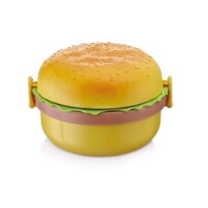 Burger Shape Lunch Box β Double Layer 1000ml for Kids