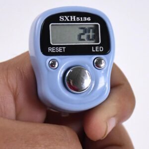 digital finger tally counter 1pc for Mantra Jaap or Tasbih, Fitness & Sports:,Crafting, Inventory & Logging (MULTICOLOR)