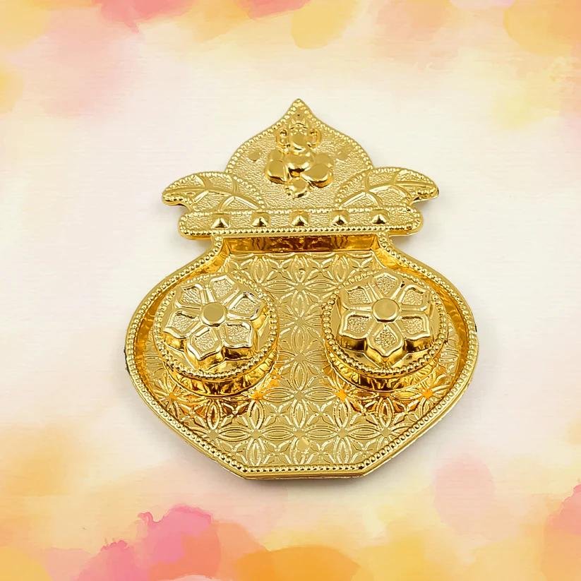Kalash Shape Plastic Rakasha Bandhan Special Puja Thali (1 Pc) - Image 4