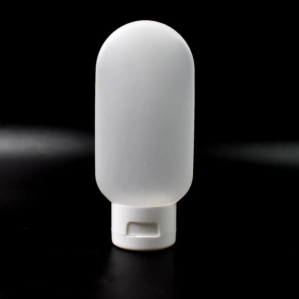 Small Travel Bottle Set of 2 (60ml EACH), Plastic, Squeezable, Mix Color, Leak Proof, Refillable for Shampoo Conditioner Lotion