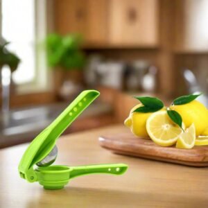 plastic Lemon Squeezer 1Pc Manual Citrus Juicer for Easy and Efficient Lemon & Lime Extraction – BPA-Free, Dishwasher Safe