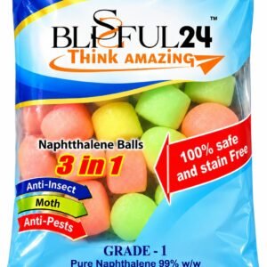 Colourful Naphthalene Balls for Clothes 300 gram Bathroom | Wardrobe | Pantry | Moth, Protect Clothes 100% Safe | Smell Free | Stain-Free/Germs
