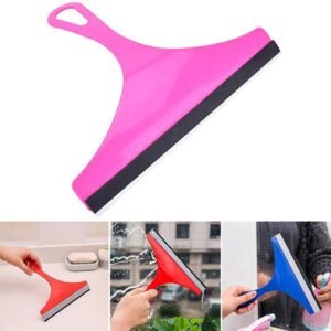Car Mirror Wiper 2pc for cars , kitchen use and Vehicles for Cleaning and Wiping Off Mirror and for multipurpose use (multicolor)