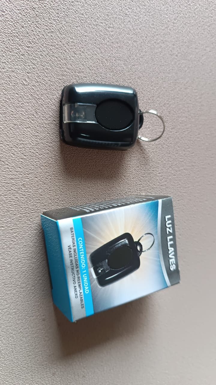 Mini LED Torch Keychain 1Pc – Compact Key Ring Flashlight with Push Button Switch for Emergency, Travel, and Daily Use Description - Image 6