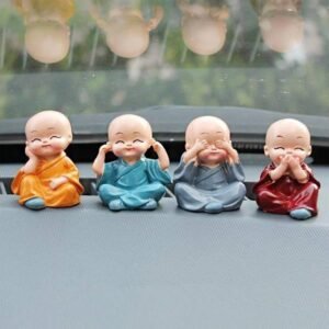 Baby buddha 4pc and show piece used for house, office and official decorations etc