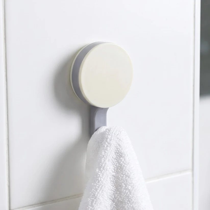 Multipurpose Self-Adhesive Wall Hooks – Modern Round Design for Home & Bathroom - Image 6