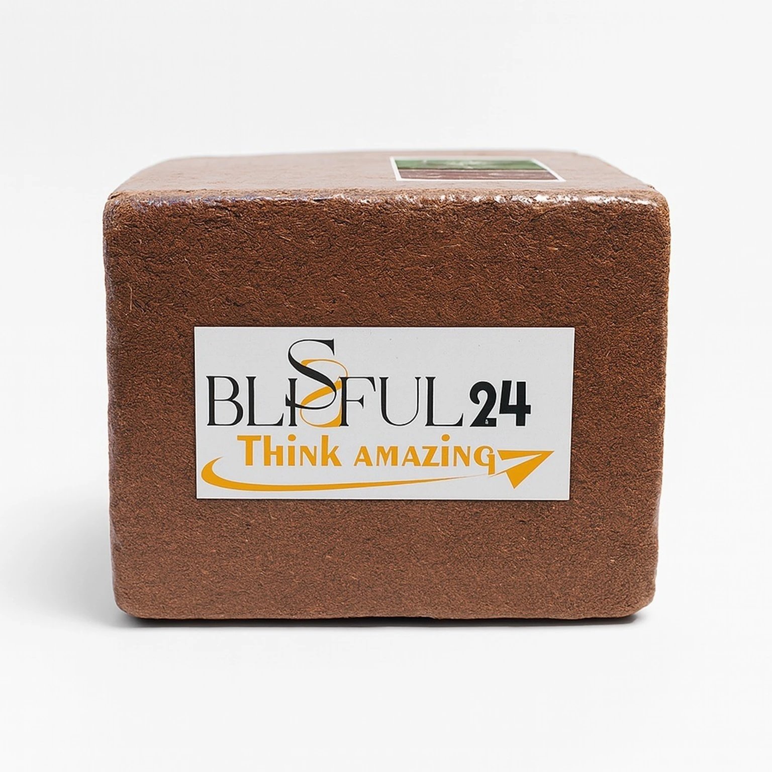 Cocopeat Brick for Home Garden & Plants 900g |Compressed Coco Peat Block | Natural Soil Conditioner & Potting Mix for Indoor and Outdoor Gardening
