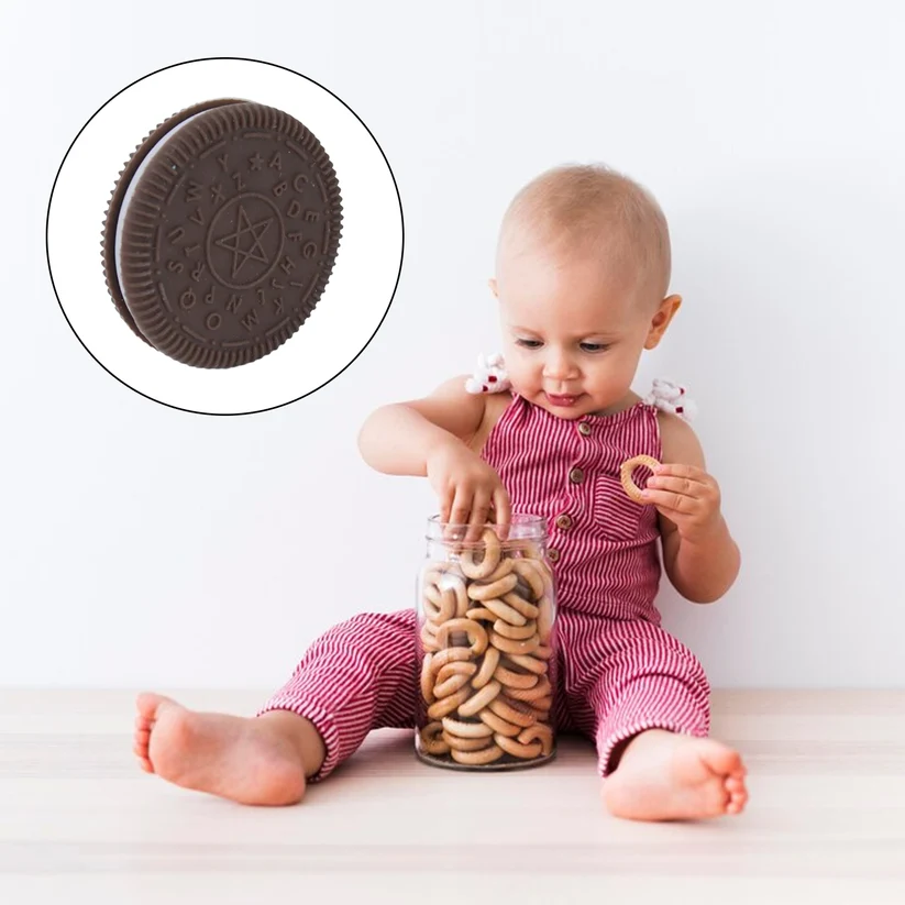 Blissful24 ELEGANT Baby Knee Pad 1 PAIR + Silicone Teether Combo Pack 1 Pc - Image 7