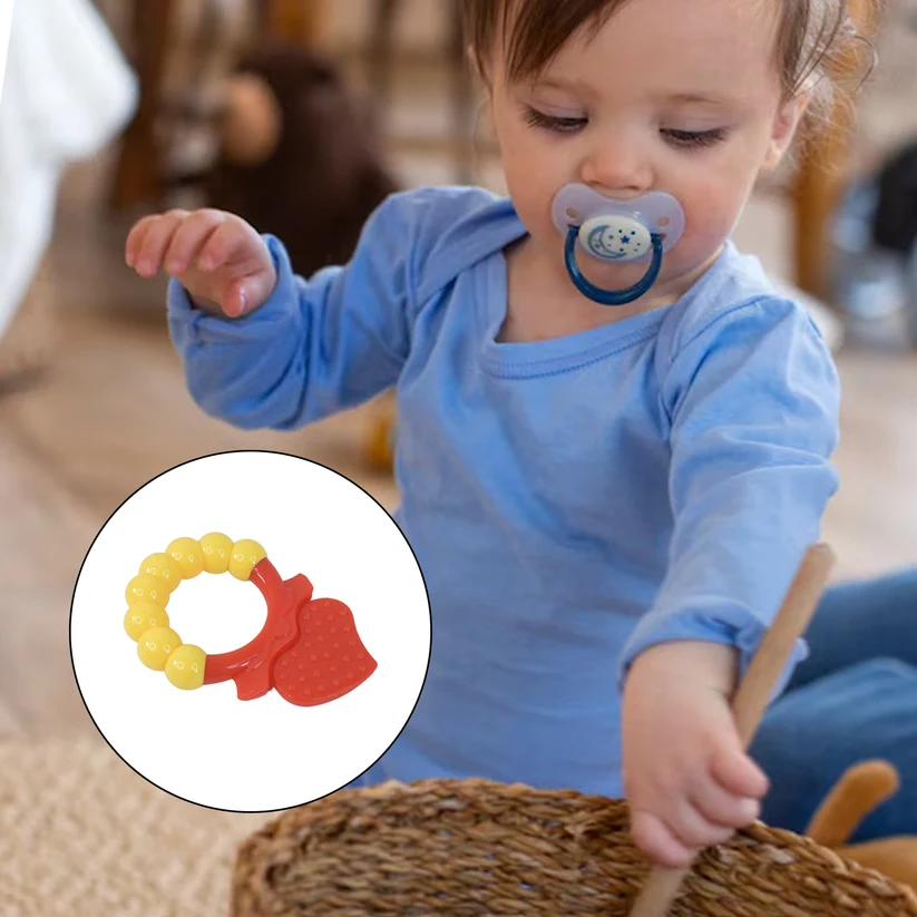 Blissful24 ELEGANT Baby Knee Pad 1 PAIR + Silicone Teether Combo Pack 1 Pc - Image 9