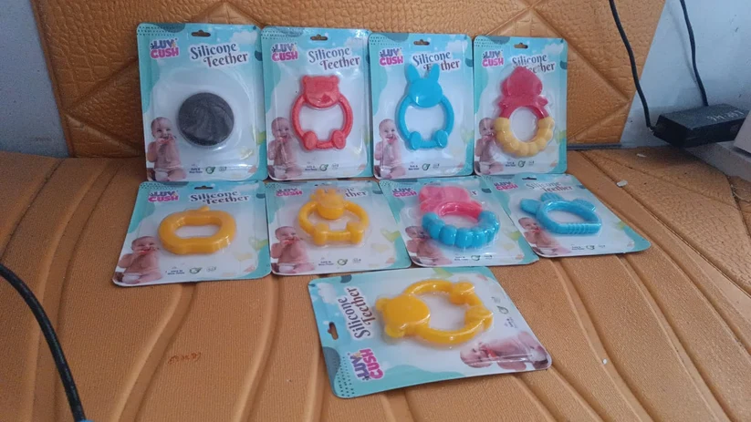 Blissful24 ELEGANT Baby Knee Pad 1 PAIR + Silicone Teether Combo Pack 1 Pc - Image 15