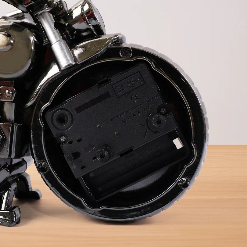 Motorcycle Alarm Clock, Motor Table Clock for Home Decor (1 Pc) - Image 6
