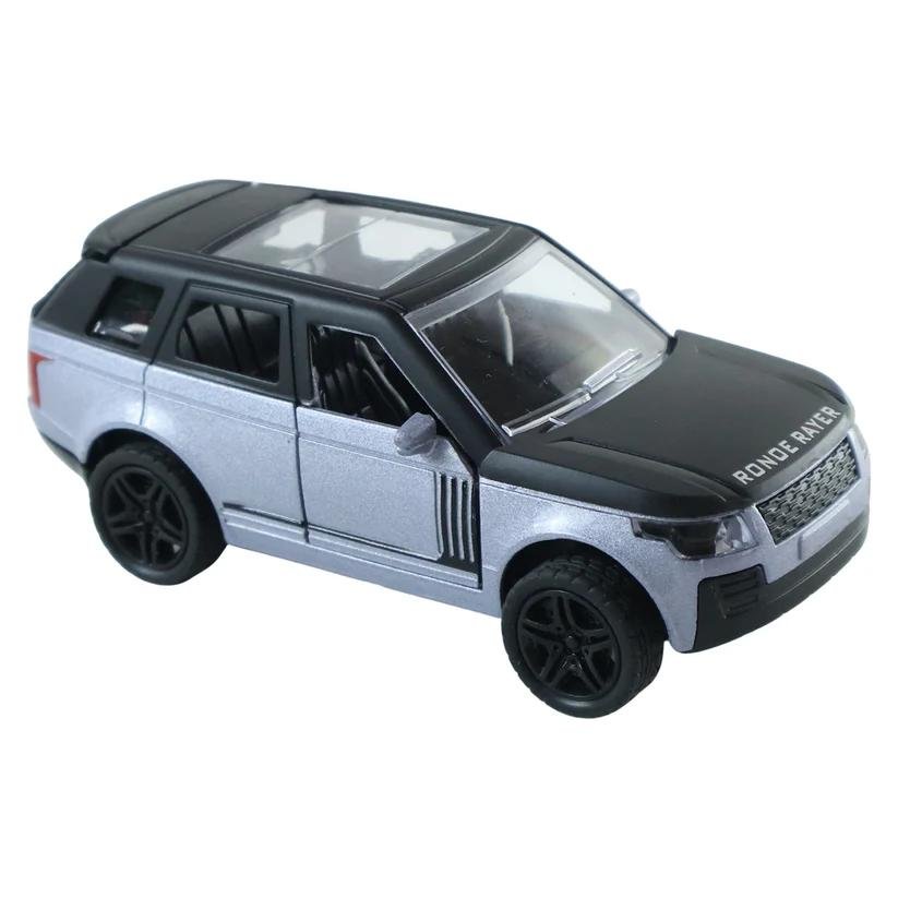 Light and Sound Metal Pull Back Car Toy 1Pc, Die Cast SUV Model for Kids - Image 3