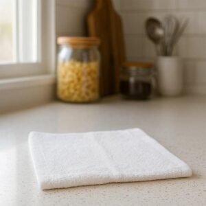 Heavy-Duty 5Pc (20 x 20 cm) Multipurpose Microfiber Cleaning Cloth